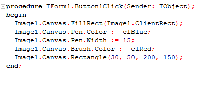 Figure 25: Rectangle Commands