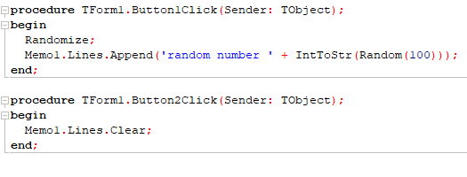 Figure 123: Generating Random Numbers in Text Area